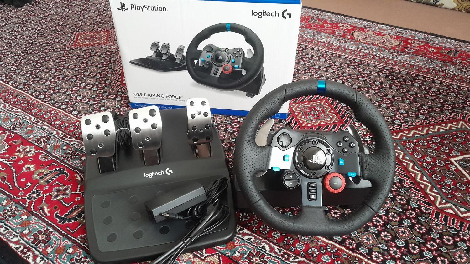 فرمان بازی Logitech G29 برای کامپیوتر، PS4 و PS5